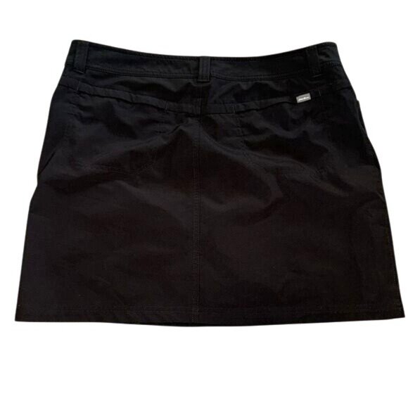 Eddie Bauer Womens Skort Black Size 12 Polyester Blend - Picture 6 of 9